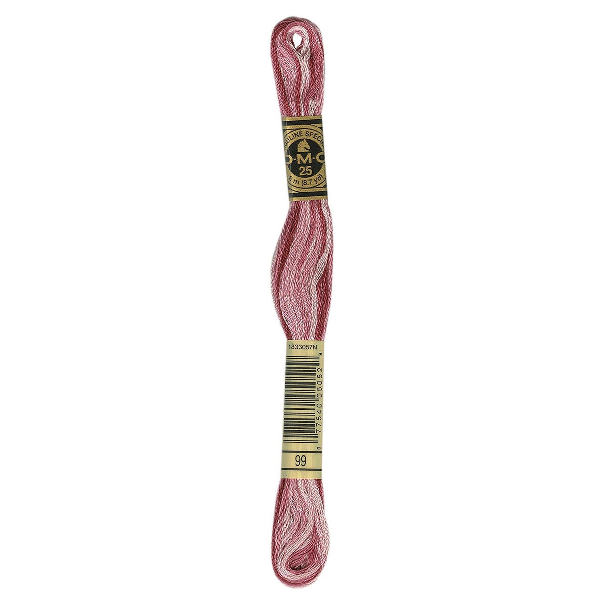DMC Six-Strand Embroidery Floss - 99 Variegated Mauve