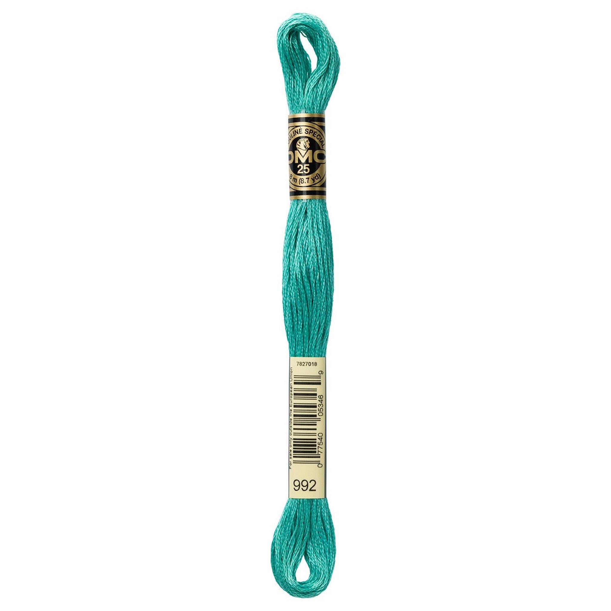 DMC Six-Strand Embroidery Floss - 992 Light Aquamarine