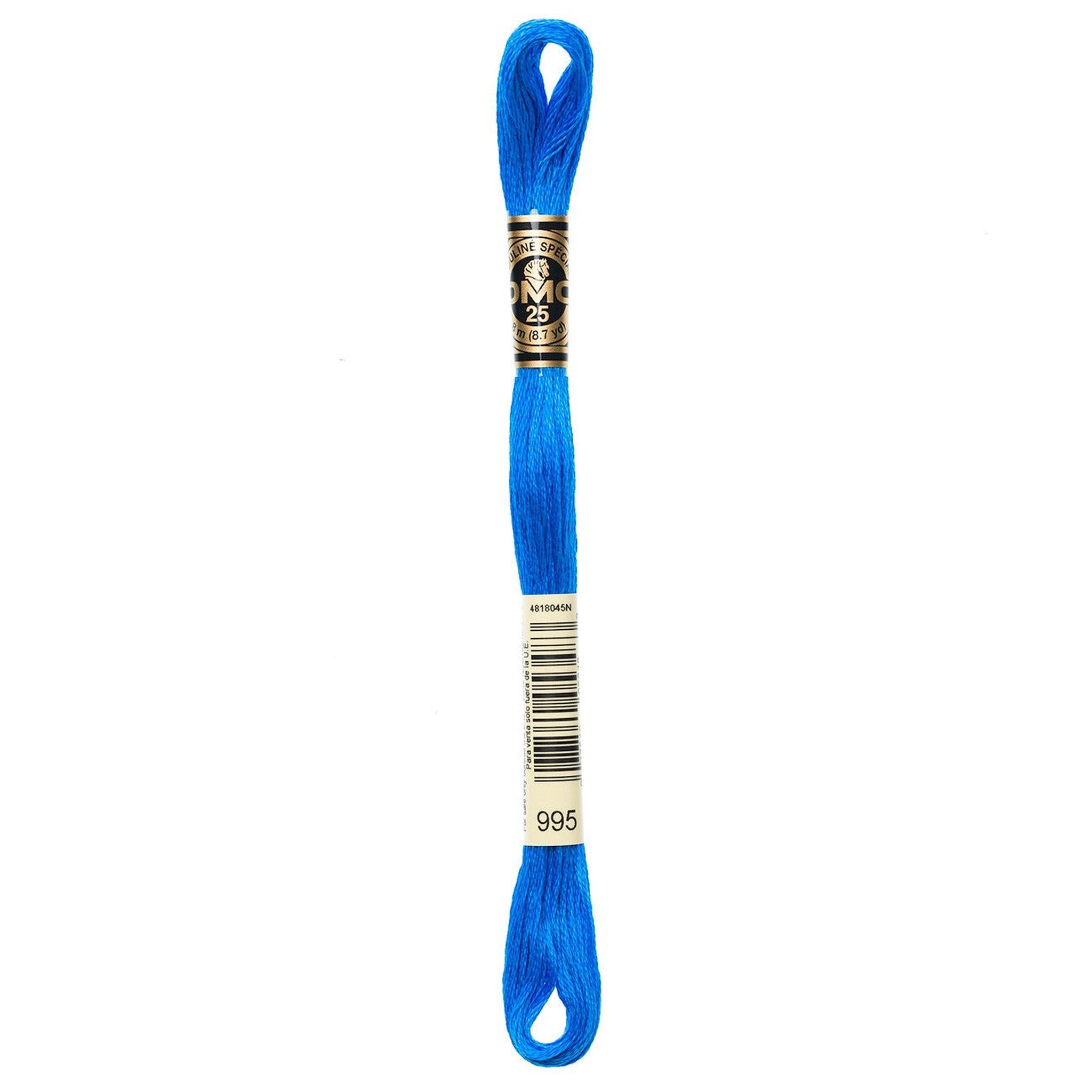 DMC Six-Strand Embroidery Floss - 995 Dark Electric Blue