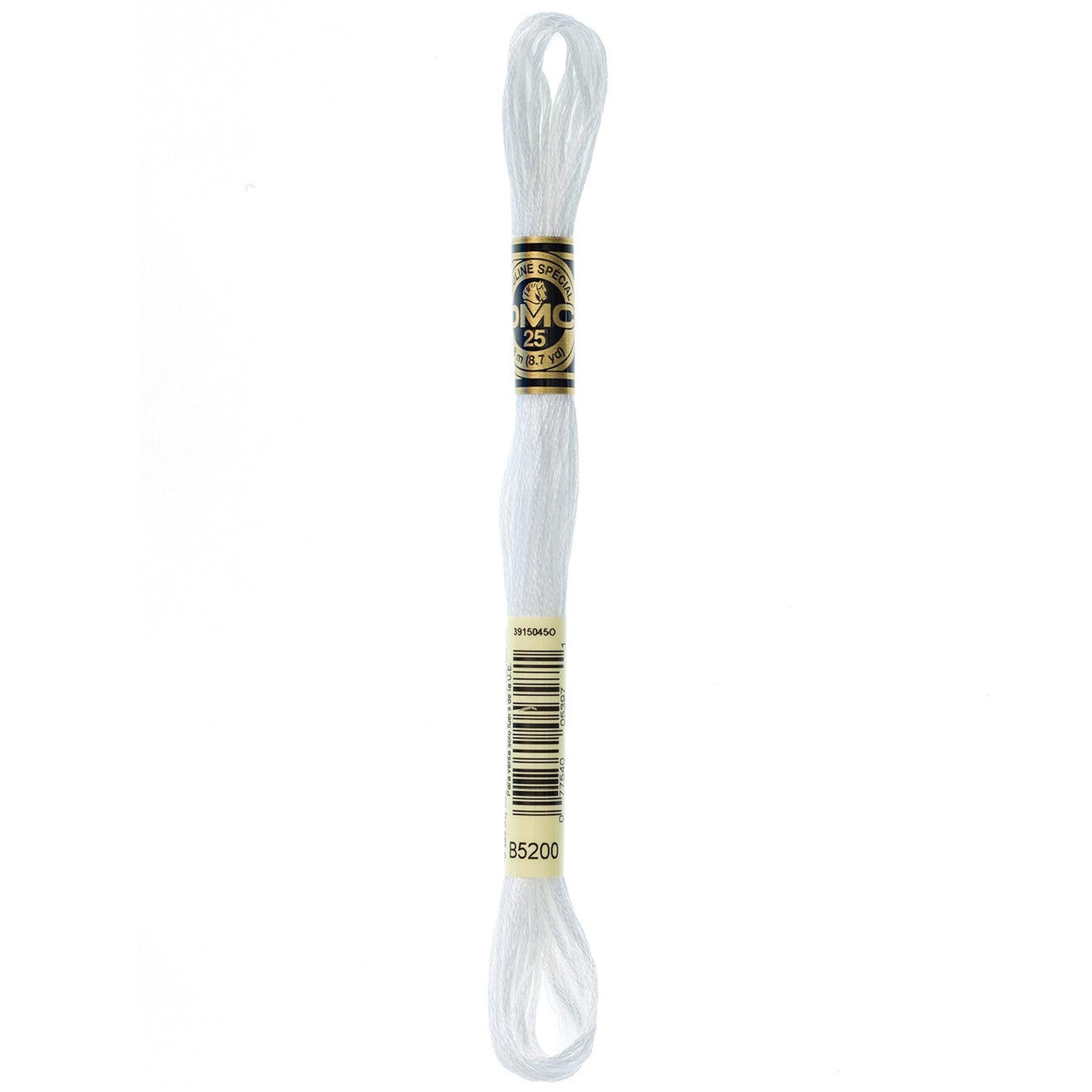 DMC Six-Strand Embroidery Floss - B5200 Snow White