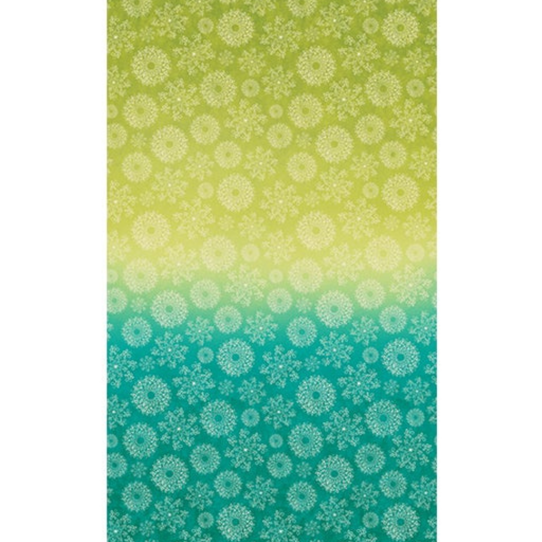 Wishflower by Rachel Rossi - Ombre Lime/Teal