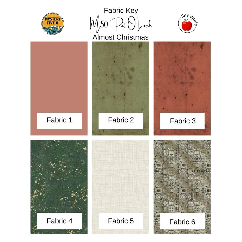 Mystery Five-0 Mini #6 - Kit - Pot O' Gold | Almost Christmas