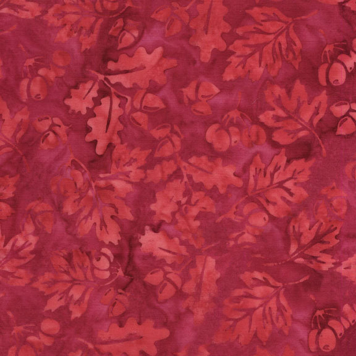 Sunflower Spice - Acorns and Leaves - Red Cranberry