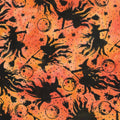 Boo Bash - Witches Moons Stars - Orange Marmalade