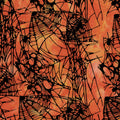 Boo Bash - Spiders and Webs - Orange Tiger