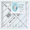 4 1/2 Triangle Square Up PLUS Ruler
