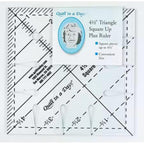 4 1/2 Triangle Square Up PLUS Ruler