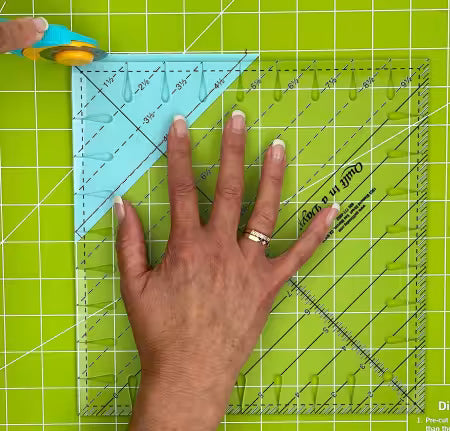 9 1/2 Triangle Square Up PLUS Ruler
