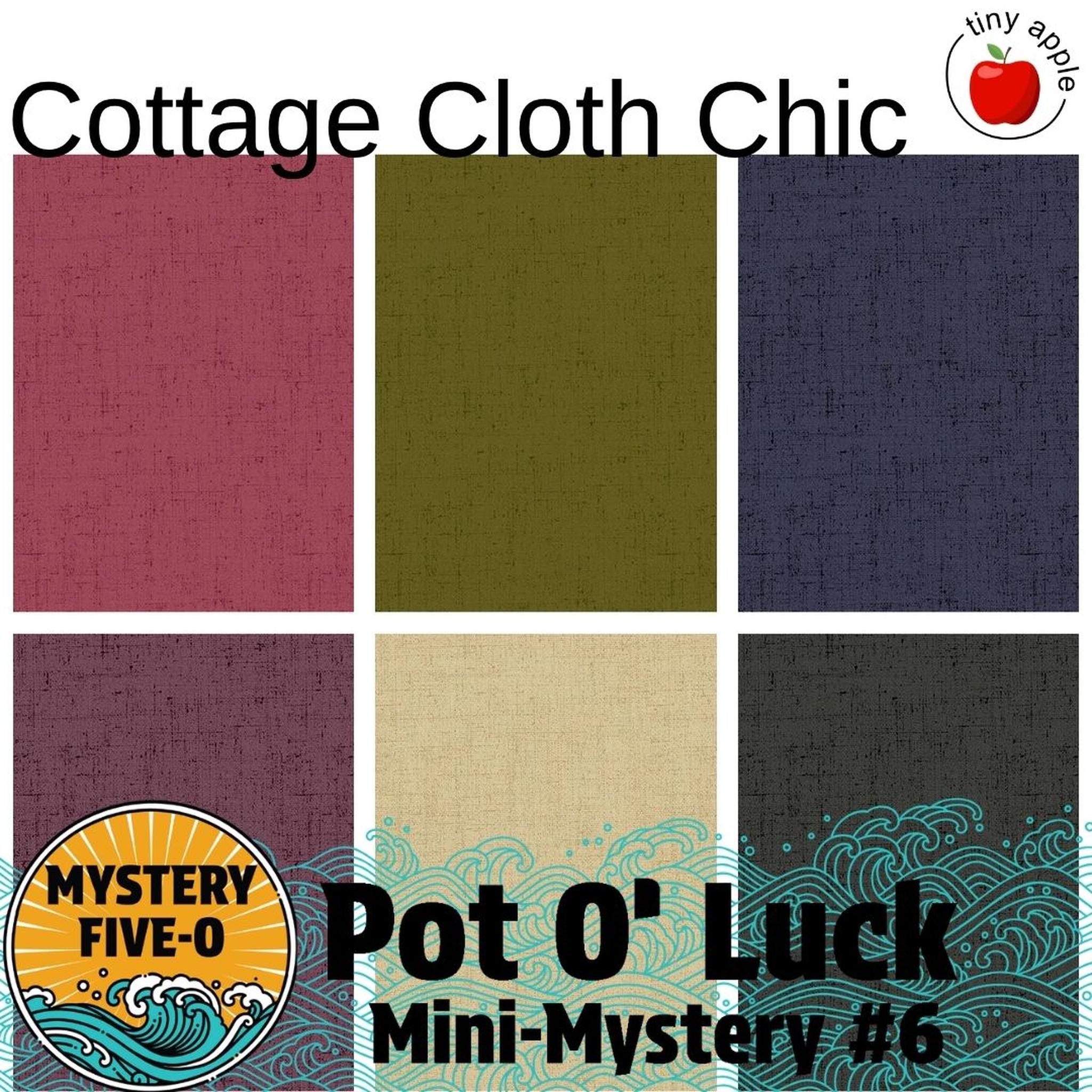 Mystery Five-0 Mini #6 - Kit - Pot O' Gold | Cottage Cloth Chic