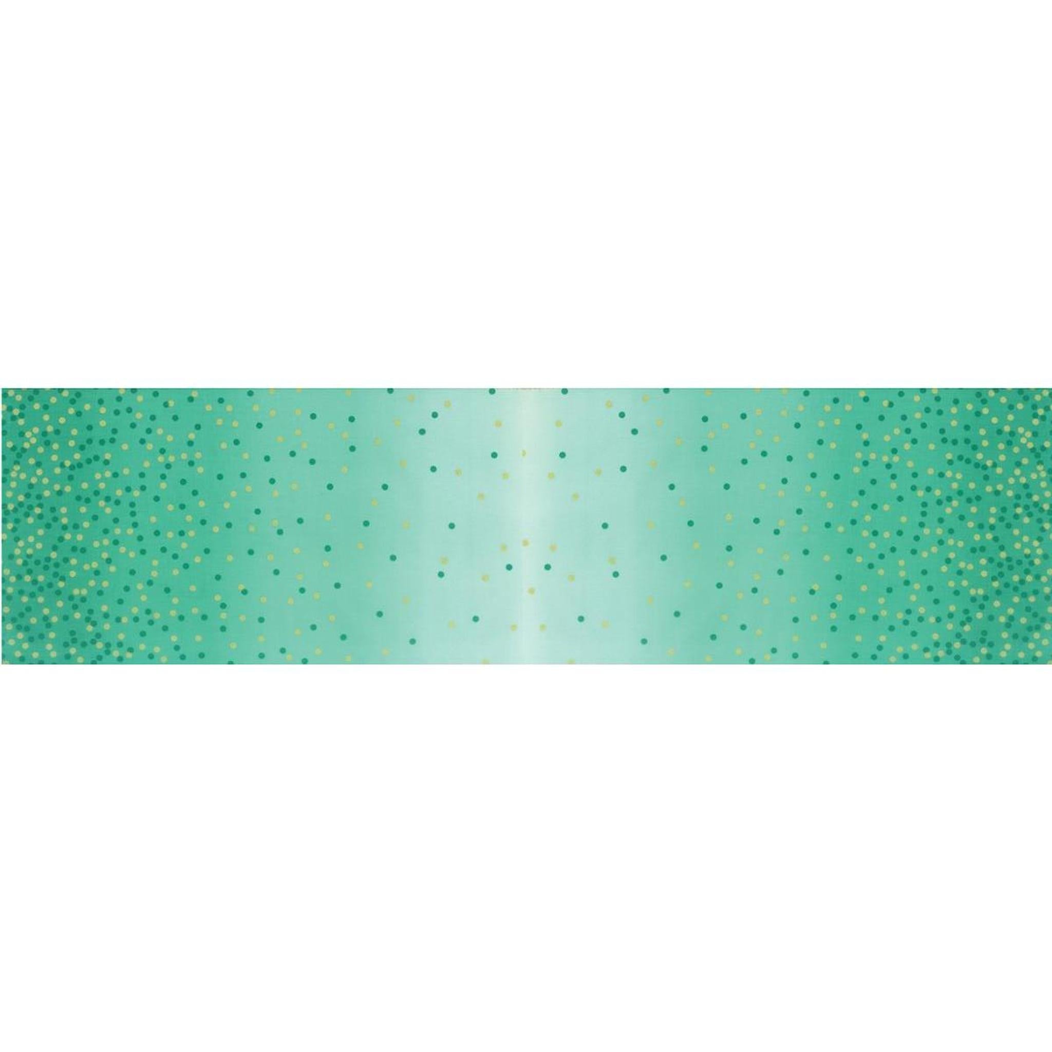 Best Ombre Confetti - Ombre Dots Modern Geometric Metallic - Teal