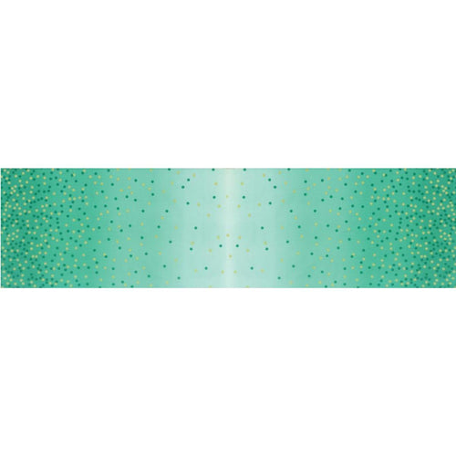 Best Ombre Confetti - Ombre Dots Modern Geometric Metallic - Teal