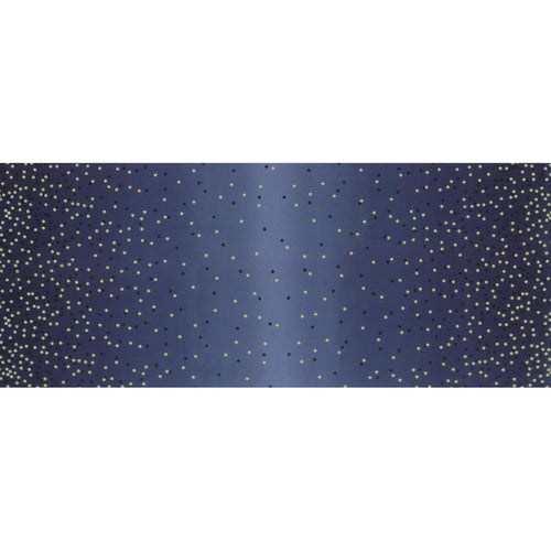 Best Ombre Confetti - Ombre Dots Modern Geometric Metallic - Indigo