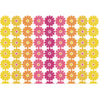 Chalk Garden - Daisy Ombre Stripe - Pink/Multi