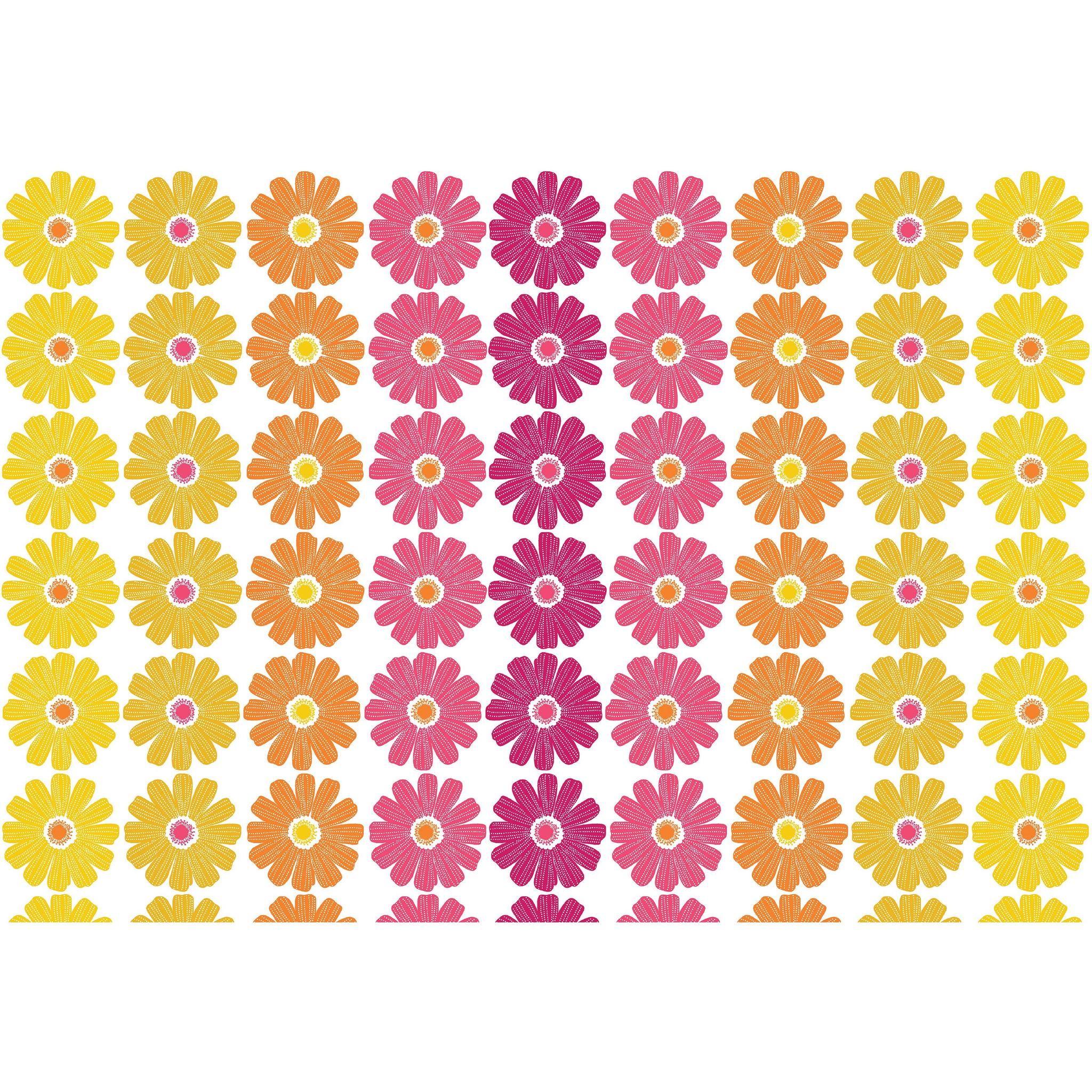 Chalk Garden - Daisy Ombre Stripe - Pink/Multi