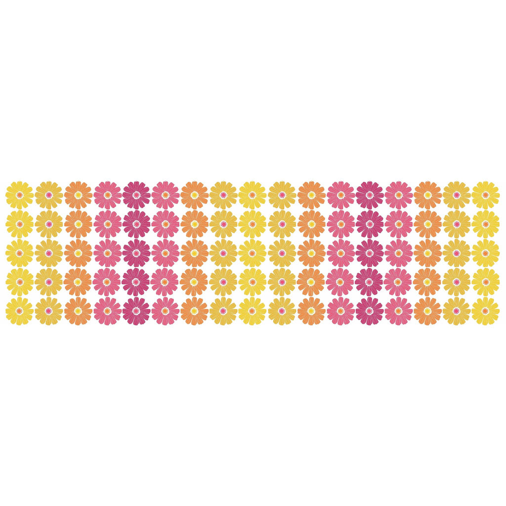Chalk Garden - Daisy Ombre Stripe - Pink/Multi