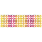 Chalk Garden - Daisy Ombre Stripe - Pink/Multi