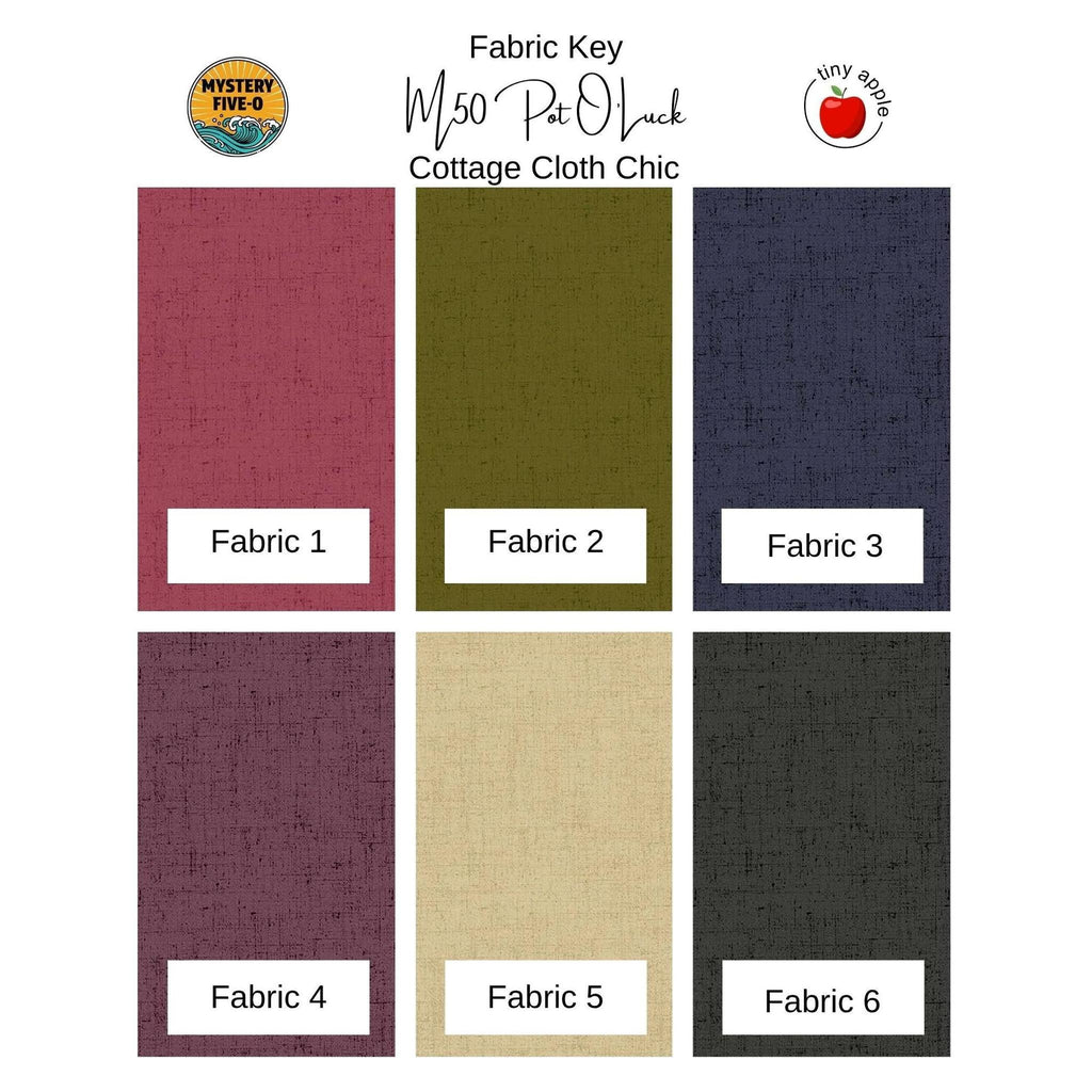 Mystery Five-0 Mini #6 - Kit - Pot O' Gold | Cottage Cloth Chic