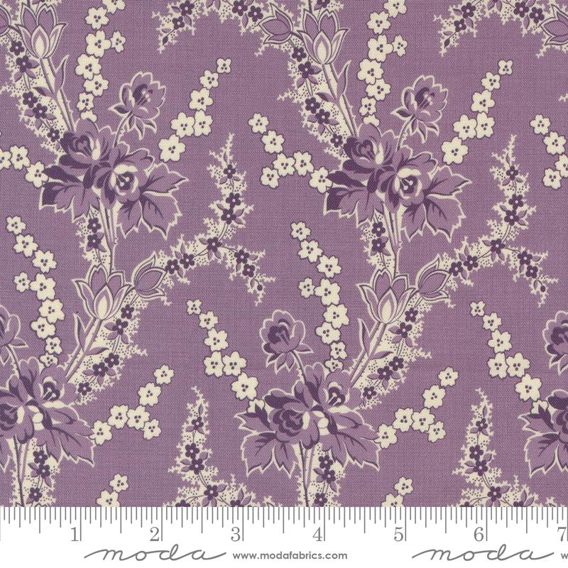 Goodnight Irene by Betsy Chutchian - Floral Vines: Grape