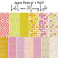 6" Apple Peels (13) - Lofi Linens - Morning Light