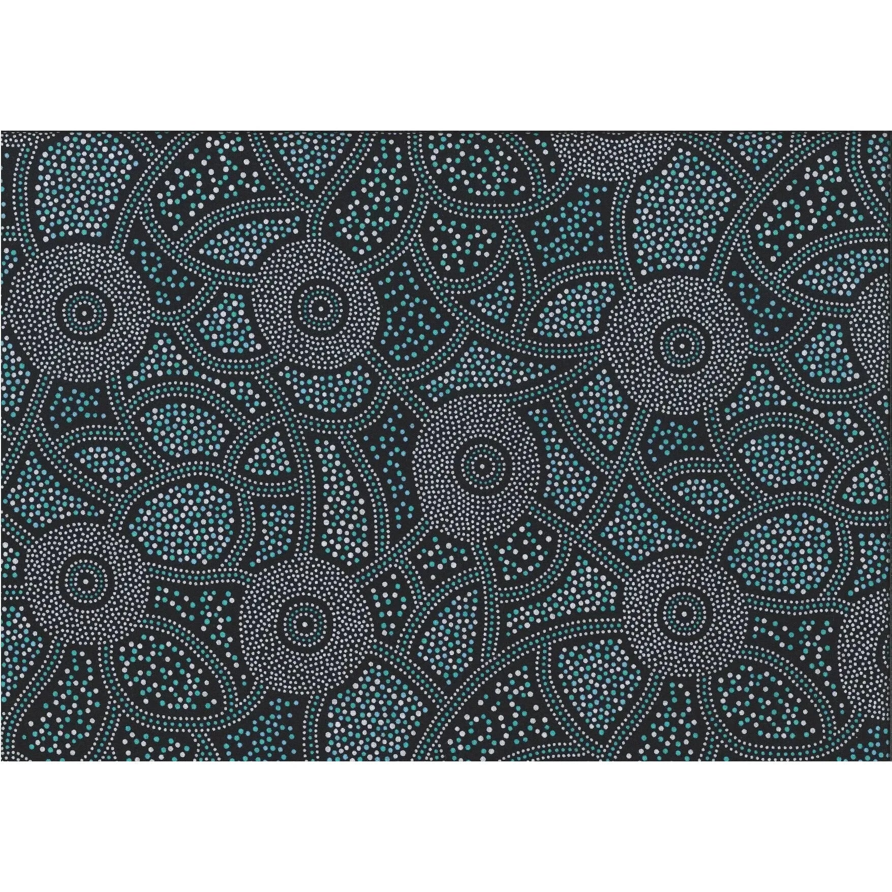 M&S Textiles - Kangaroo Dreaming: Emerald