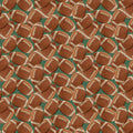Touchdown - Footballs Leather-Green By Skyline Studio