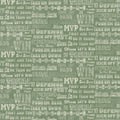 Touchdown - Cheer Em On Medium Green By Skyline Studio
