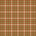 Touchdown - Plaid Rust-Green By Skyline Studio