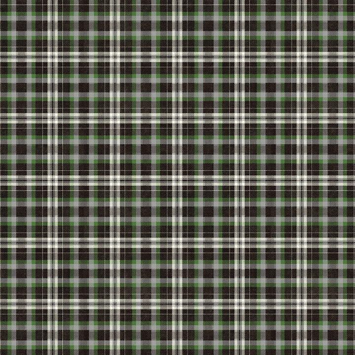 Touchdown - Plaid Black-Green By Skyline Studio