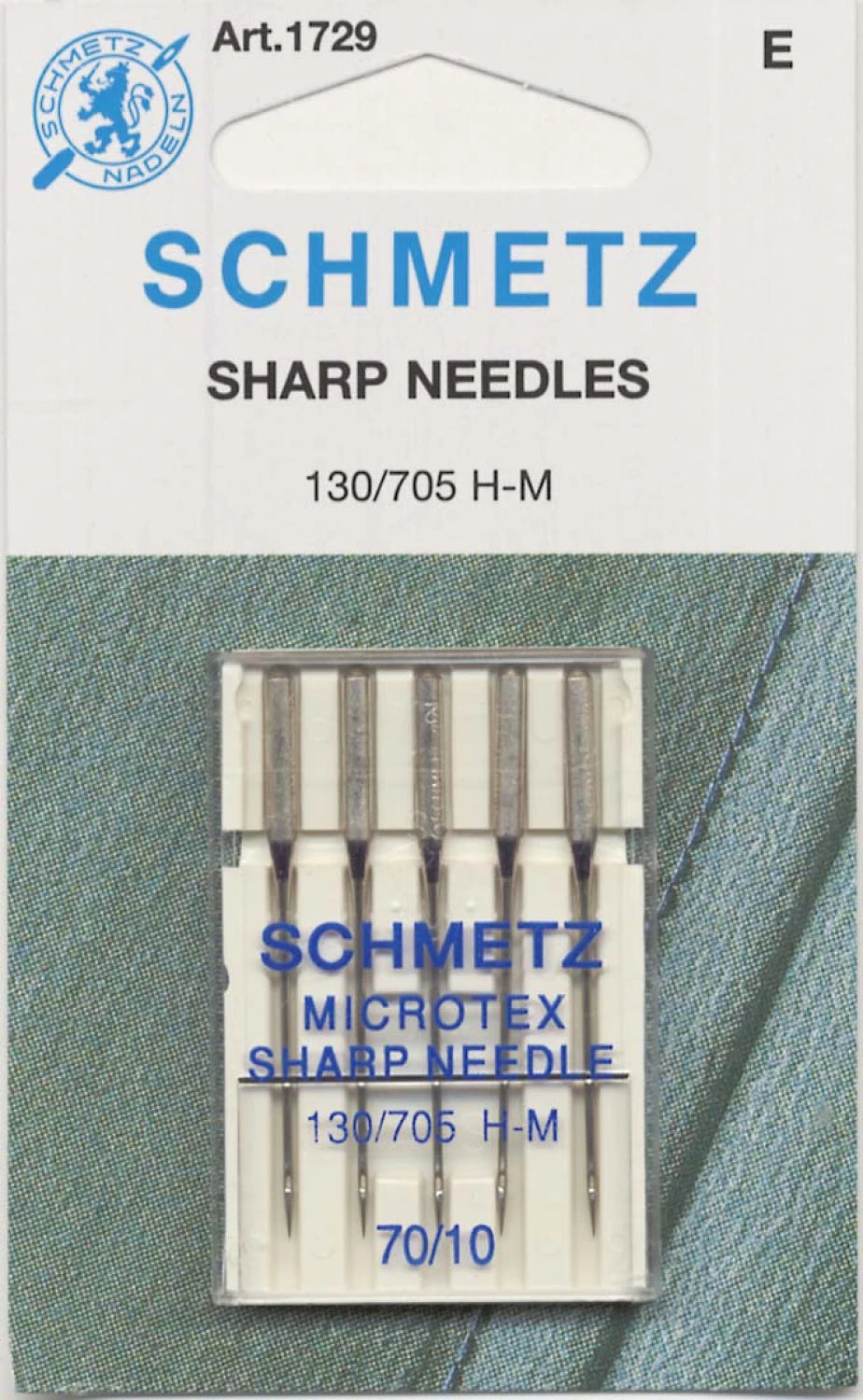 Schmetz Sharp / Microtex Machine Needle Size 70/10