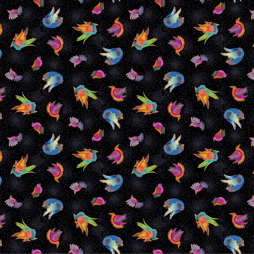 Fantasticats Birds - Black