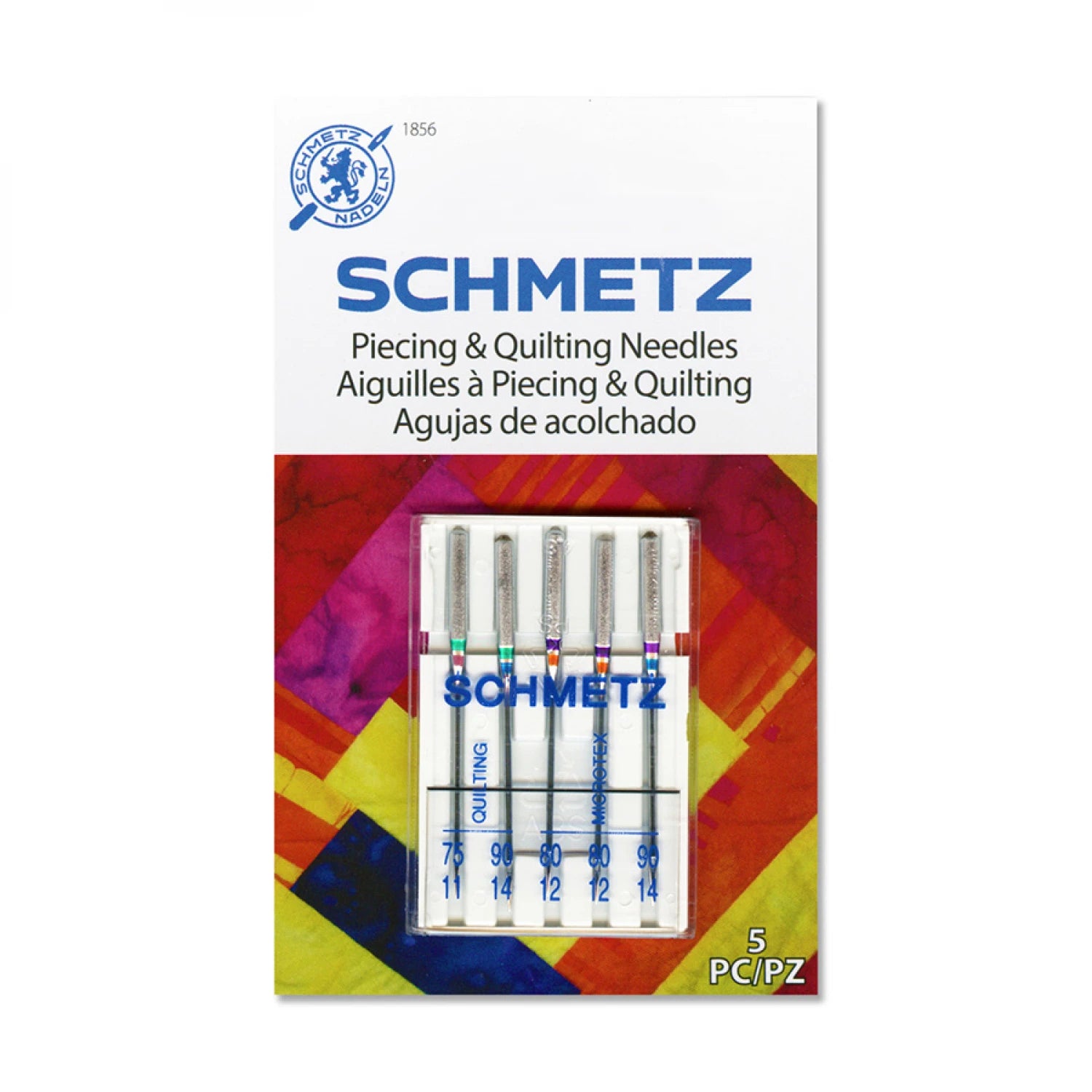Schmetz Piecing & Quilting Needles Multiple sizes
