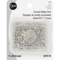 Curved Safety Pin 1 1/16in Size 1 50ct