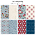 Fat Quarter Bundle (8) Independence Colonial Blue