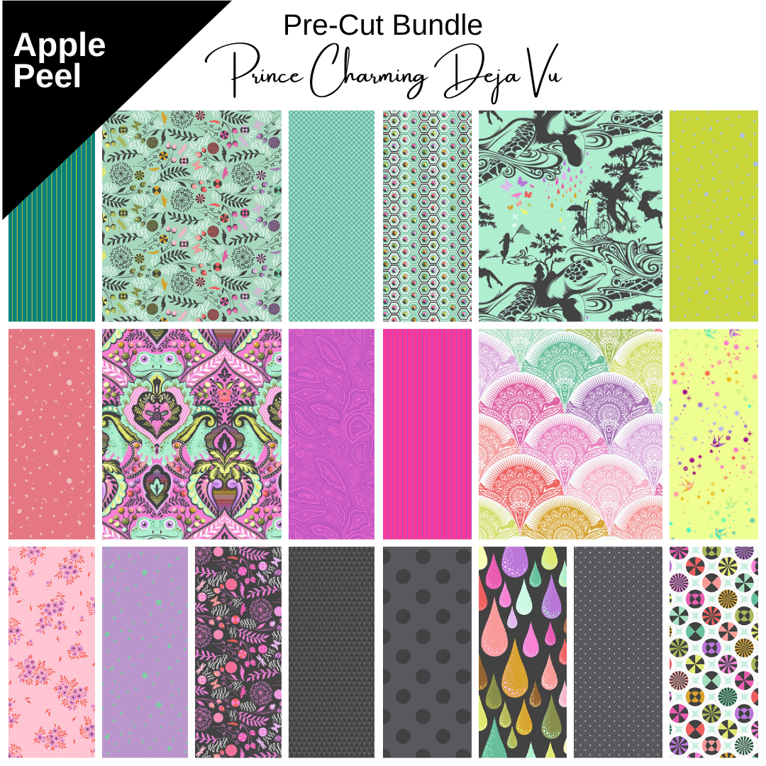 PREORDER Prince Charming Deja Vu and Coordinates (20) - Apple Peel Bundle