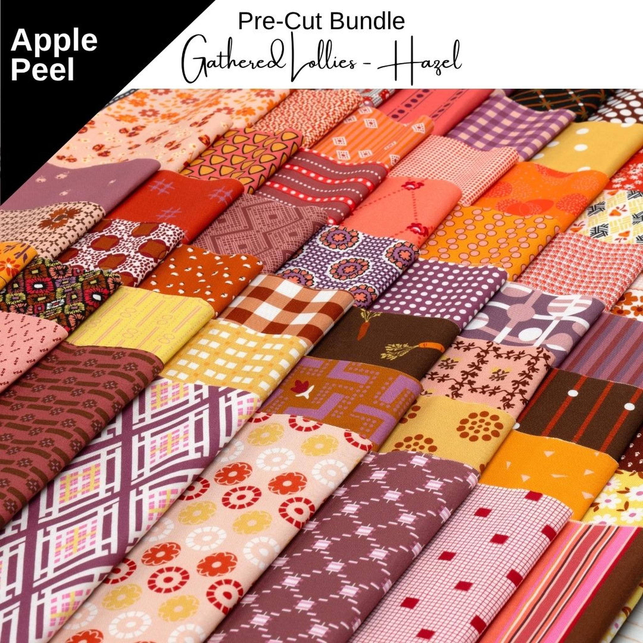 6" Apple Peels (8) - Gathered Lollies – Hazel Reds