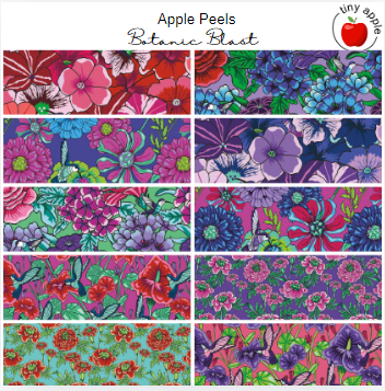 6" Apple Peels - Botanic Blast (10 pieces)