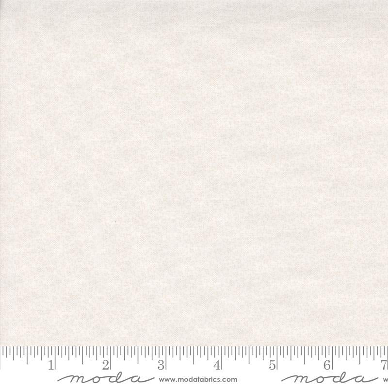 Itty Bitty Background Gatherings by Primitive Gatherings - Floral Leaf: White on White