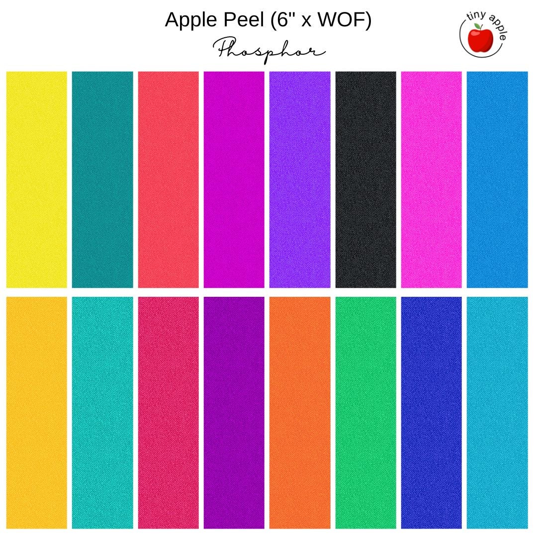 6" Apple Peels (16) - Phosphor by Libs Elliott