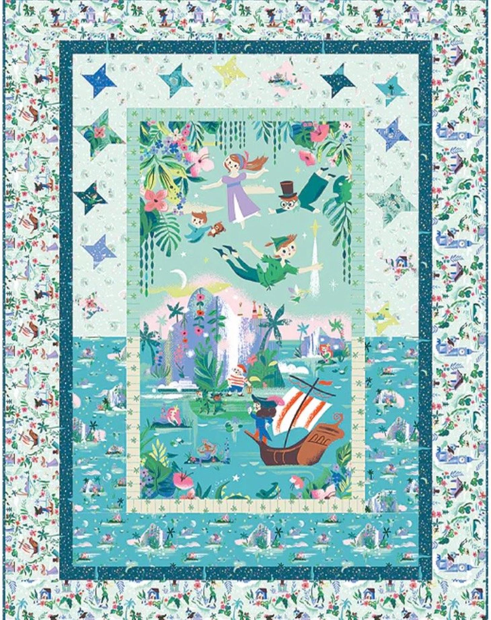 Forever Neverland Panel Quilt Boxed Kit from Riley Blake