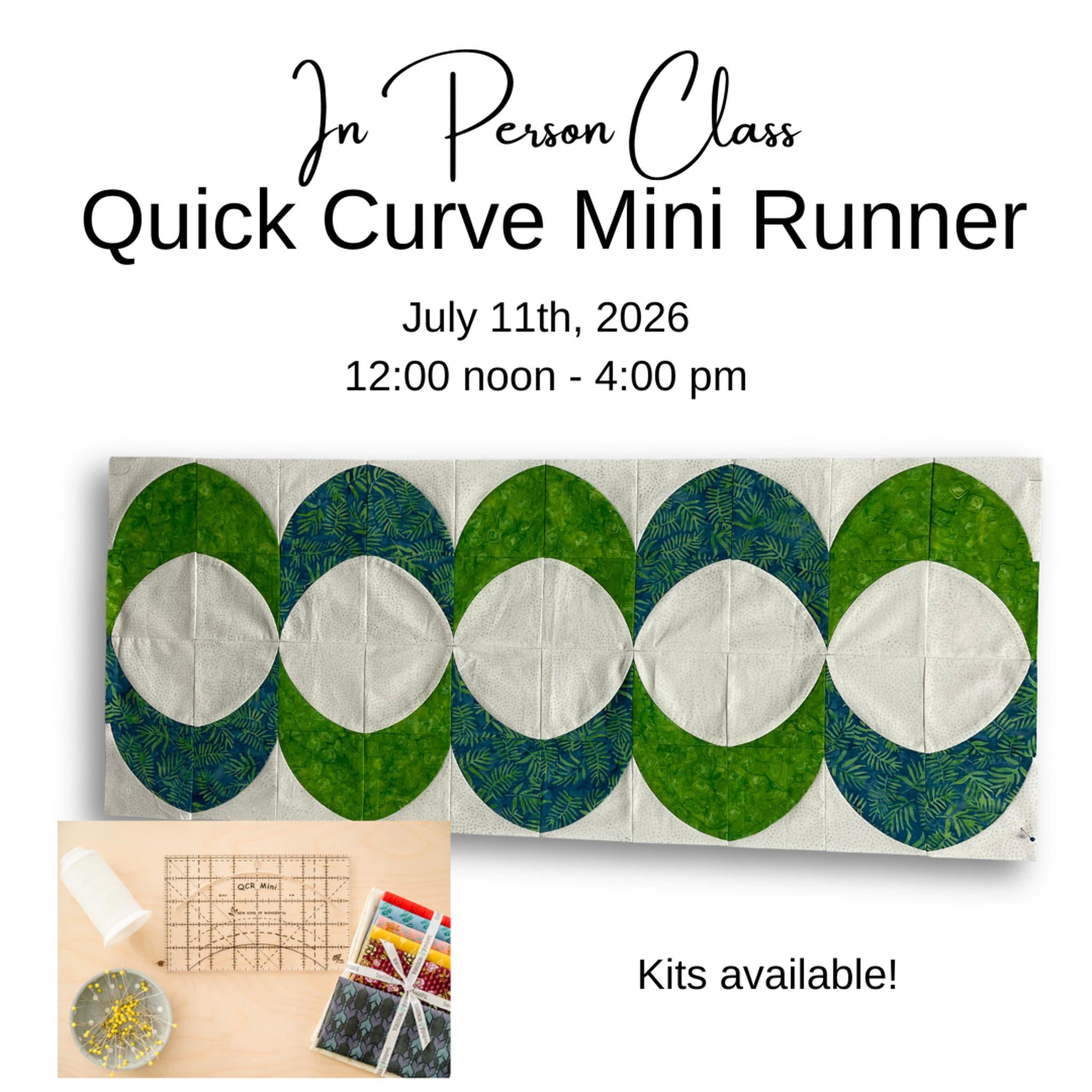 Class: Sew Kind of Wonderful | Mini Curve Runner