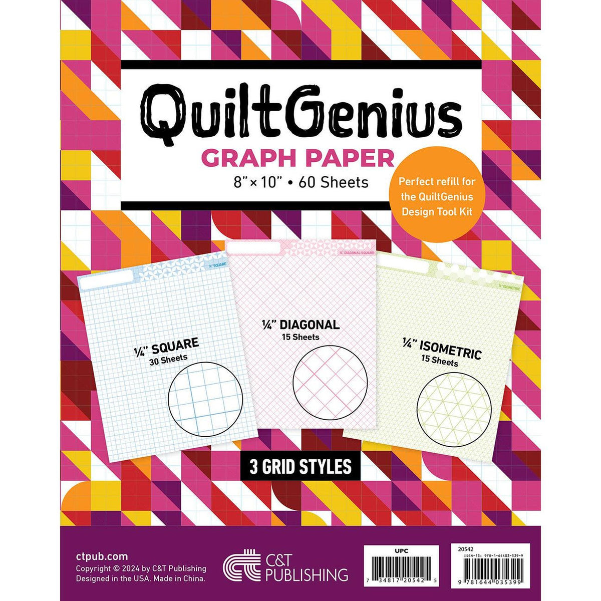 QuiltGenius Quilting Graph Paper