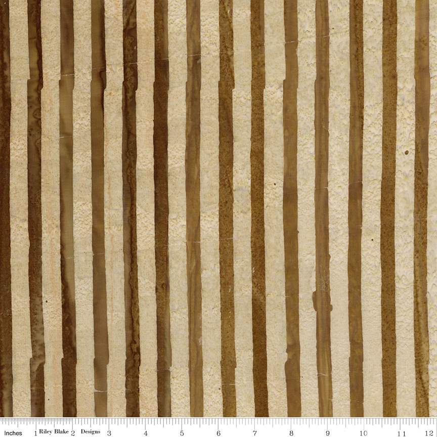 Expressions Batik Elementals by Riley Blake - Get in Line: Burnt Sugar