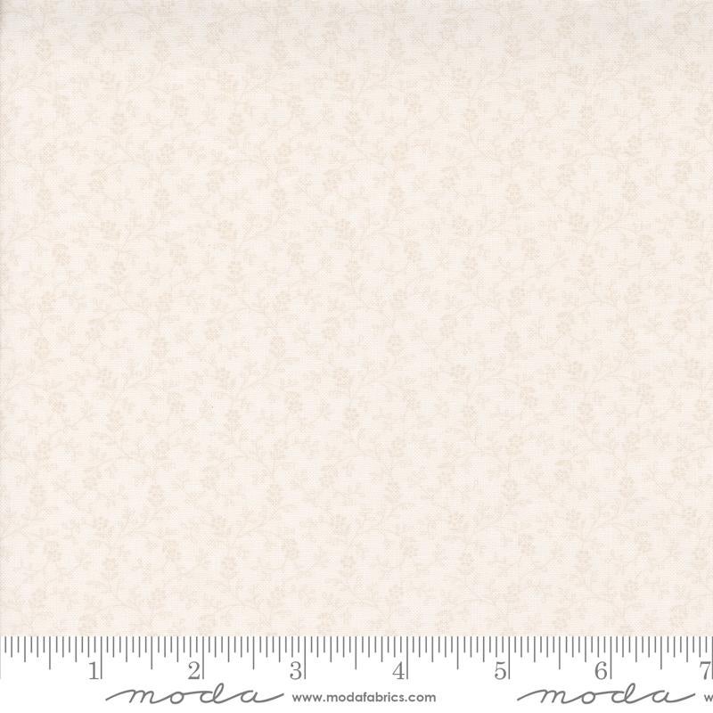 Itty Bitty Background Gatherings by Primitive Gatherings - Flower Vines: White on White