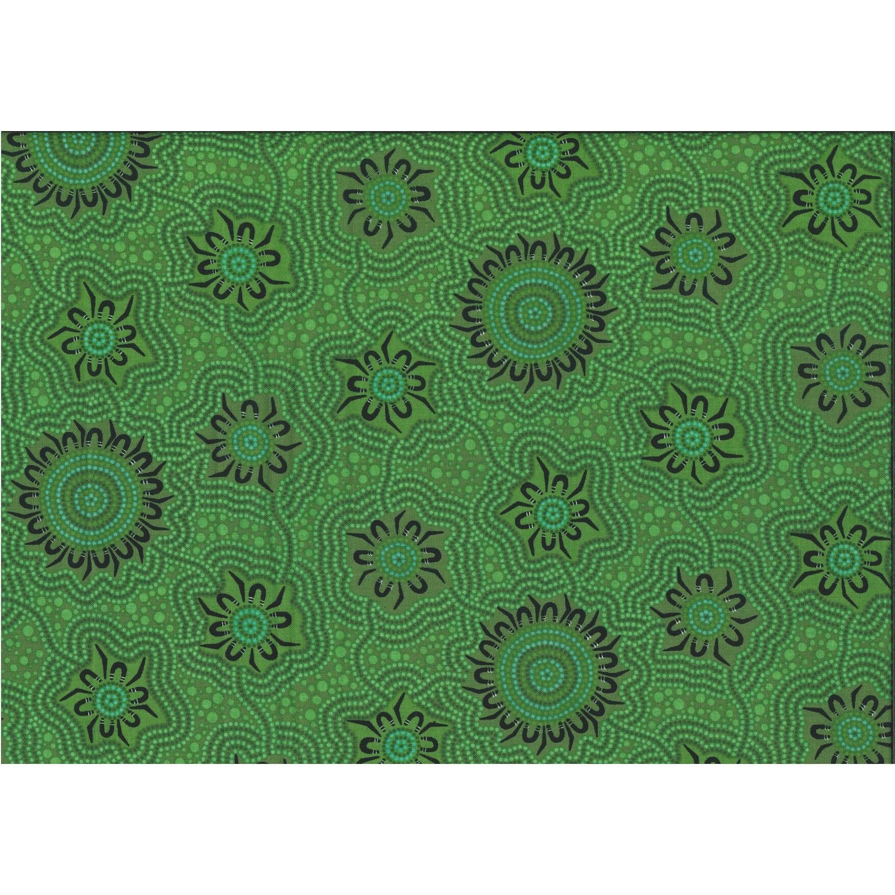 M&S Textiles - Caming Ground 2: Green