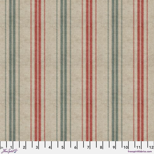 Free Spirit: Holidays Past by Tim Holtz Multi Stripe: Multi
