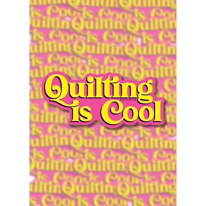 Quilting is Cool Sticker by Sassafras Lane Design