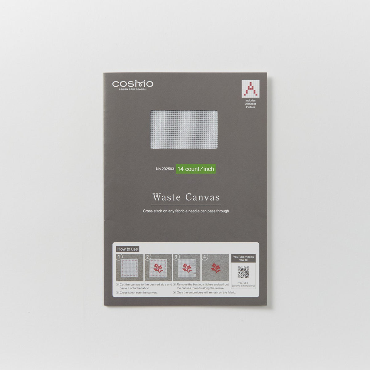 Lecien 14 Count Cross Stitch Waste Canvas