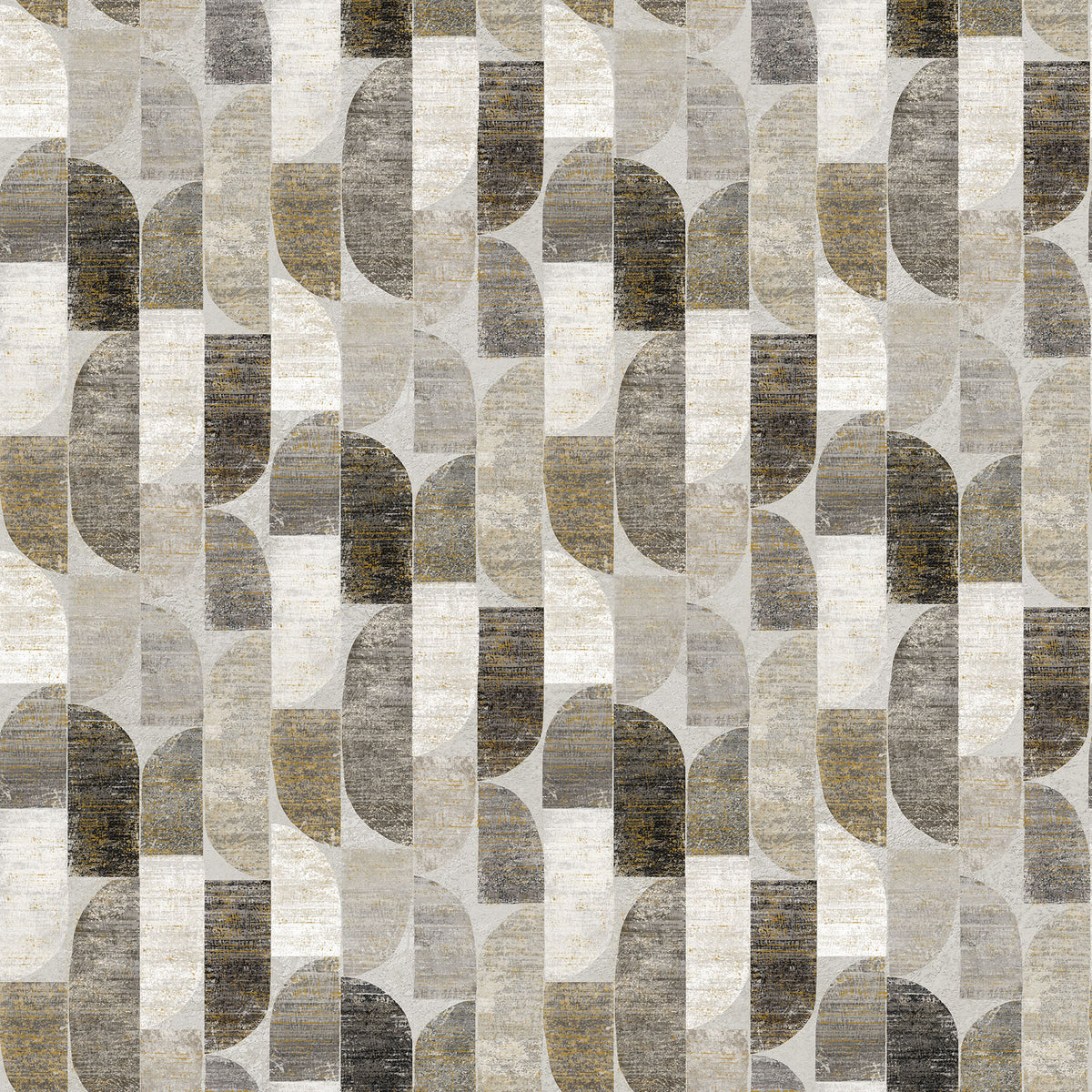 Gatsby - Ovals - Lt Taupe Multi