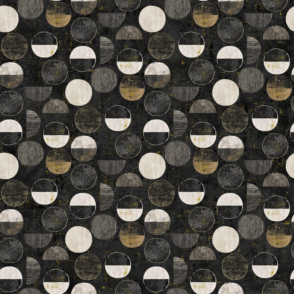 Gatsby - Circles - Black Multi