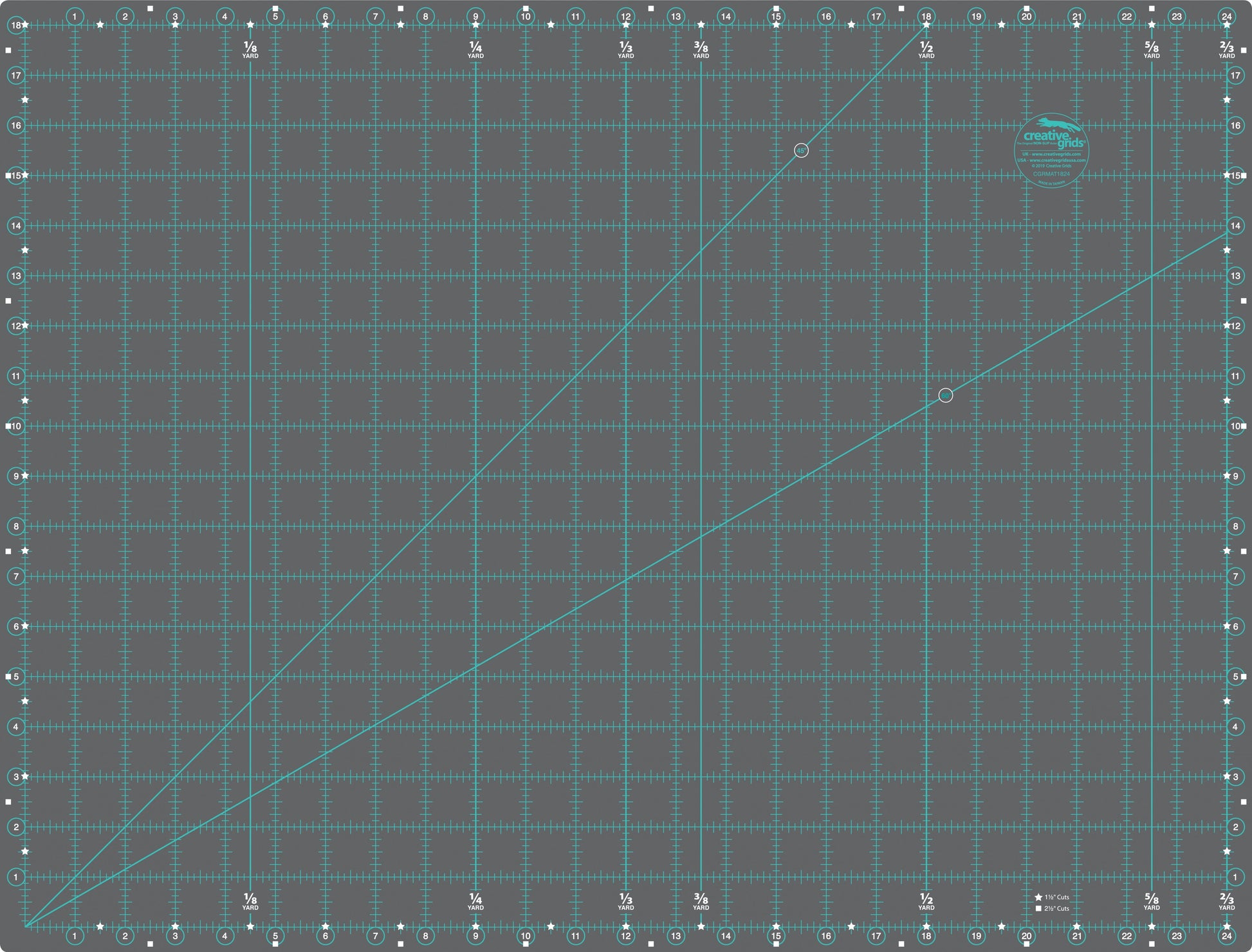Creative Grids Cutting Mat - 18" x 24"